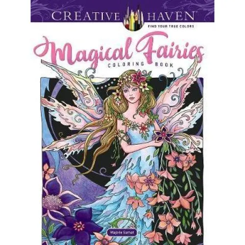 Creative Haven Magical Fairies Coloring Book - Marjorie Sarnat