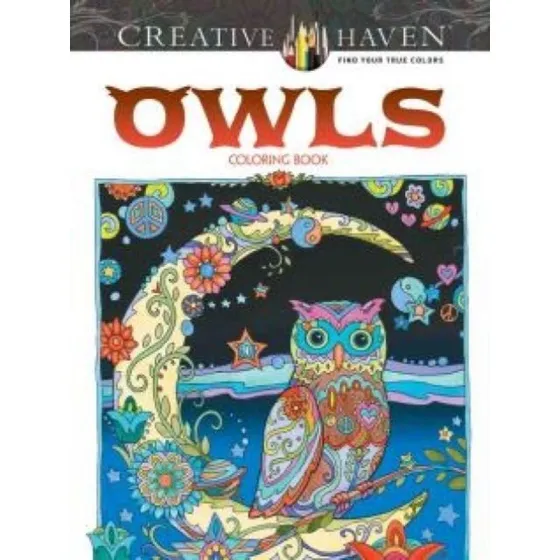 Creative Haven Owls Coloring Book - Marjorie Sarnat