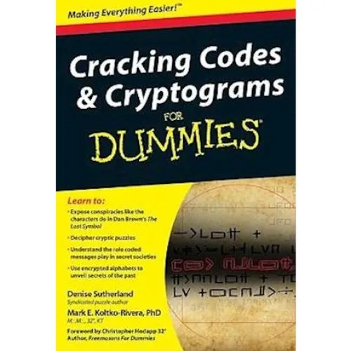 Cracking Codes and Cryptograms For Dummies - Bog