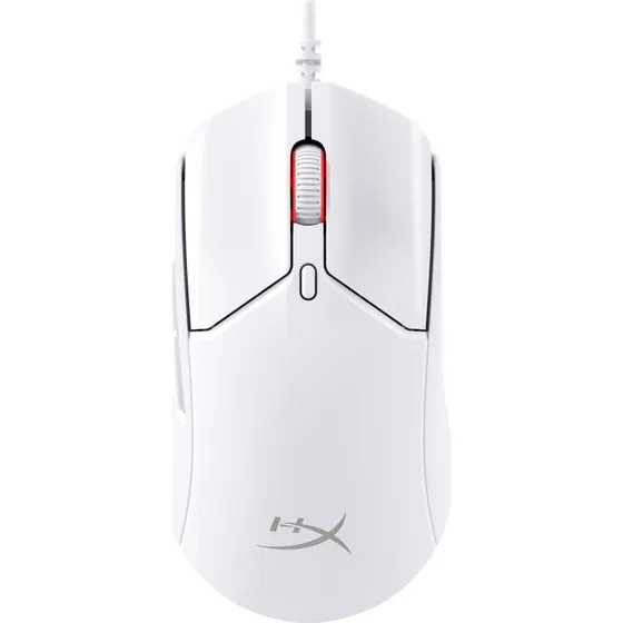 HyperX Pulsefire Haste 2 – Hvid kablet gamingmus