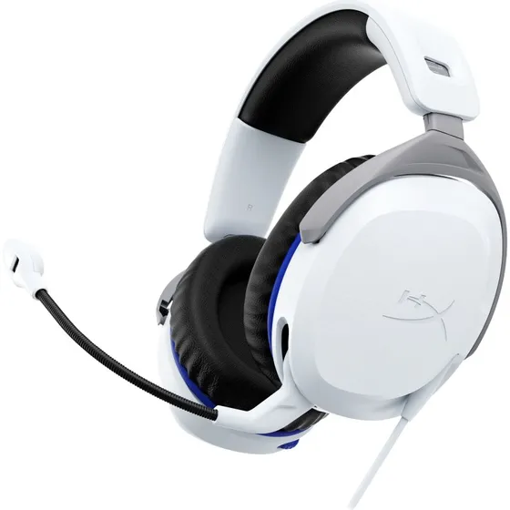 HyperX Cloud Stinger 2 White – PS5 kablet gaming-headset