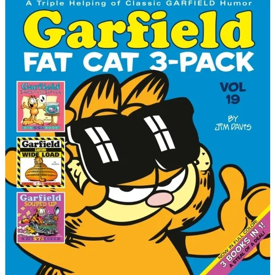 Garfield Fat Cat 3-pack #19 - Jim Davis Bog