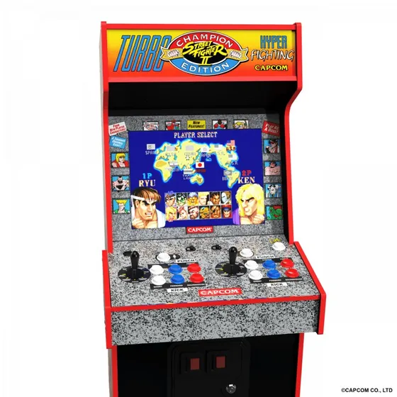 Arcade1Up Street Fighter Legacy 14-i-1 WiFi arkademaskine