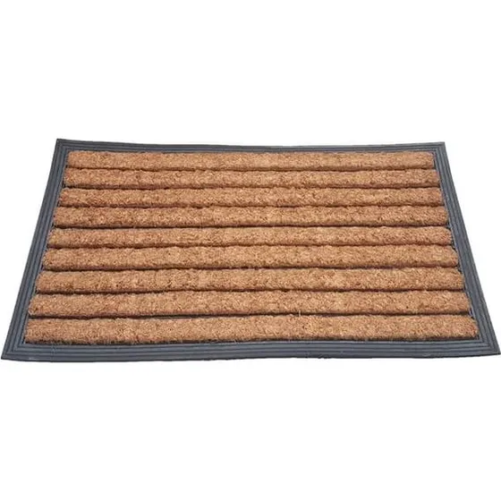 Dørmåtte Gummi/Kokos 40x70 cm - Stripe