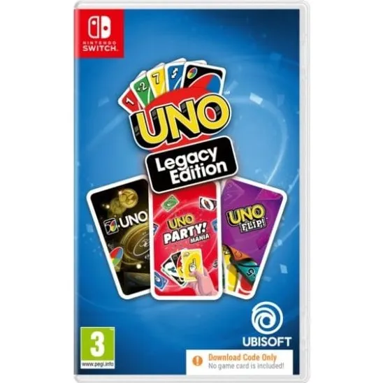 UNO Legacy Edition (Switch) - Code in a Box