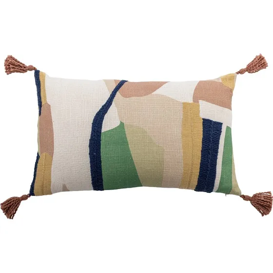 Bloomingville Artista Pude - Multifarvet Bomuld - 60x35 cm