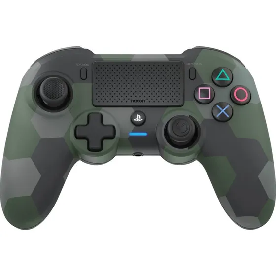 Nacon Trådløs Asymmetrisk Controller – Camo Grøn (PS4/PC)