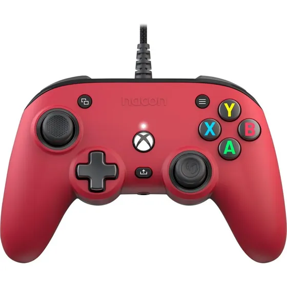 Nacon Pro Compact Controller – Rød (Wired)