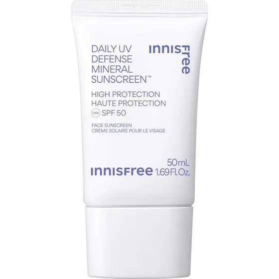 Innisfree Daily UV Defense Mineral Sunscreen SPF50 50 ml