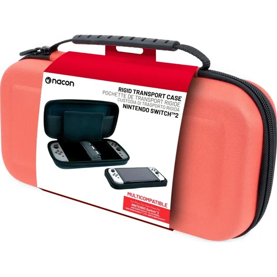 Nacon Hardcase Large Pastel Rød – Nintendo Switch 2