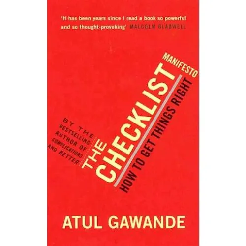 Atul Gawande: The Checklist Manifesto - Bog