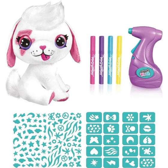 Airbrush Plush Hundehvalp – Airbrush-sæt til plys