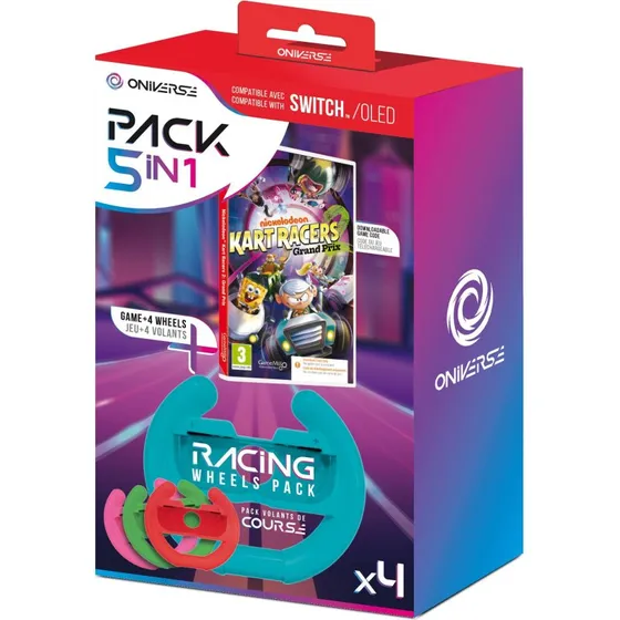 Oniverse Nickelodeon Kart Racers 2 – Wheels Bundle til Switch