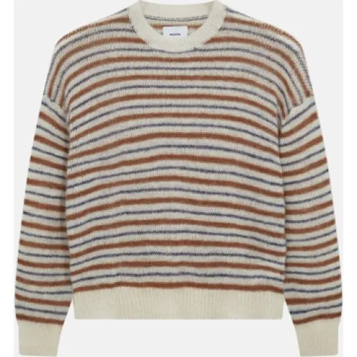 Resteröds Rex Pullover i Mohair og Uld - Sand
