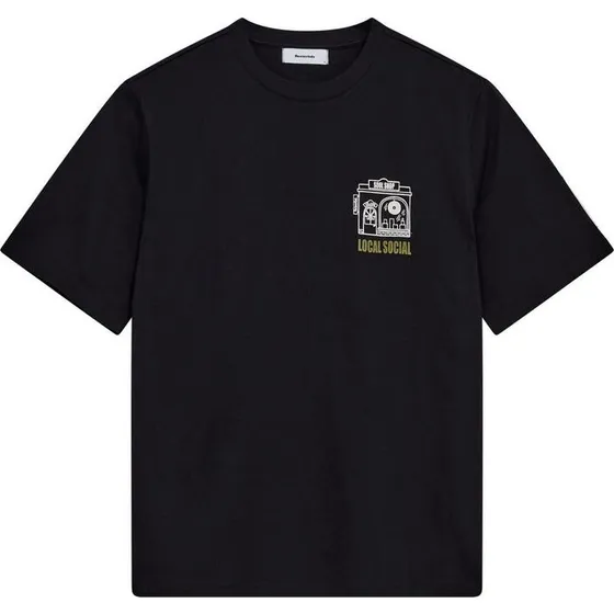 Resteröds Dev Oversize Pint Tee - Sort