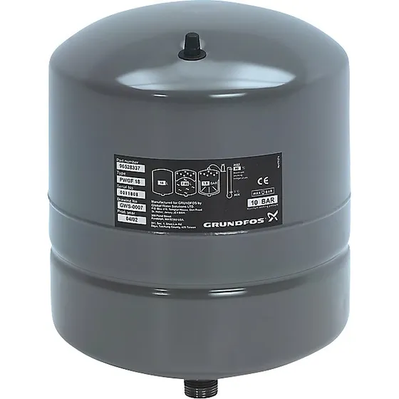 Grundfos GT-H-12 PN10 G 3/4 V Membrantank 12L