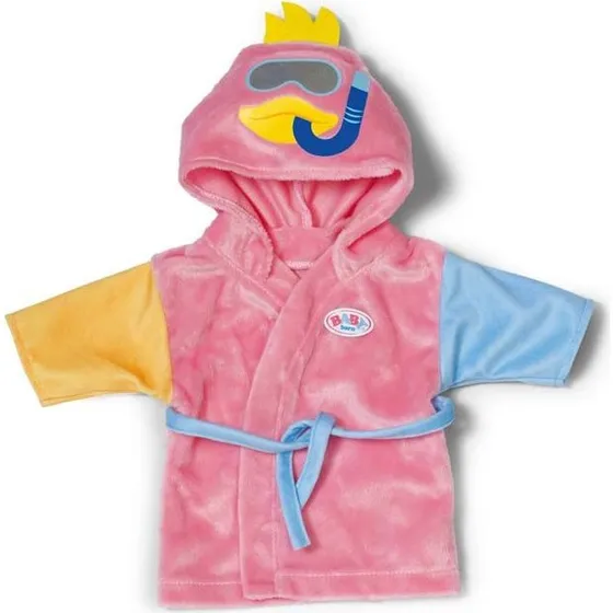 BABY born Badekåbe 43 cm – Pink hættebadekåbe