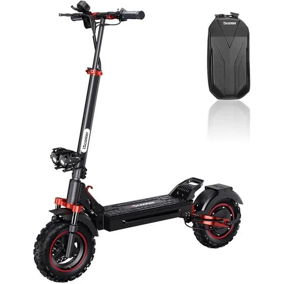 iScooter iX5S Elektrisk Kickscooter - 1000W, 65km rækkevidde