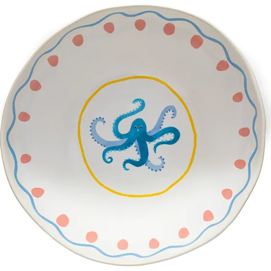 Costa Nova Summer Bliss Octopus serveringsskål, Ø28 cm