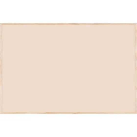 Whiteboard med træramme, Beige, 58,5 x 38,5 cm