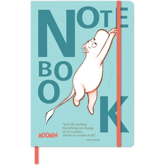 Mumi A5 Notesbog med Mumitrolden motiv