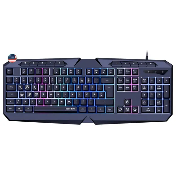 Speedlink Ludicium RGB Gaming Tastatur (US Layout)
