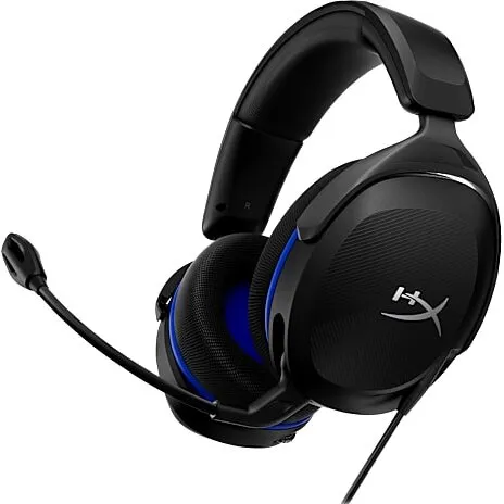 HyperX Cloud Stinger 2 Core gaming headset til PS4/PS5 - sort/blå