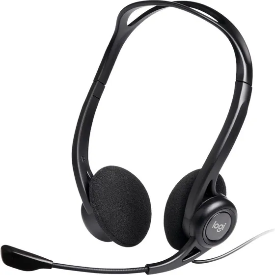 Logitech 981-000100 kablet USB-A headset, sort