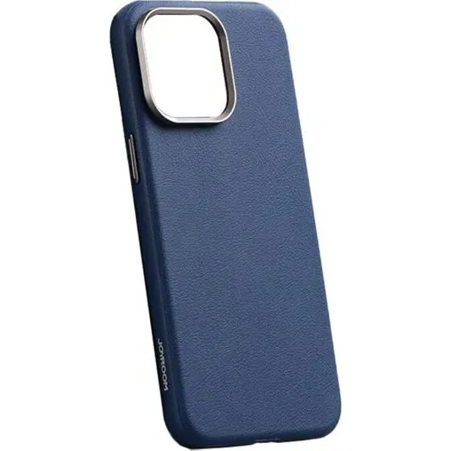 Joyroom Magnetisk Læderetui til iPhone 15 Pro - Blå (JR-BP007)