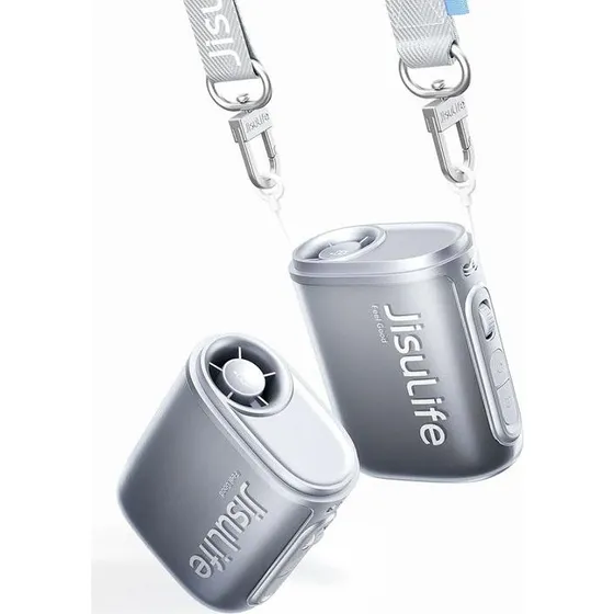 Jisulife Neck Fan 5 Mini Halsventilator 4500mAh - Sort