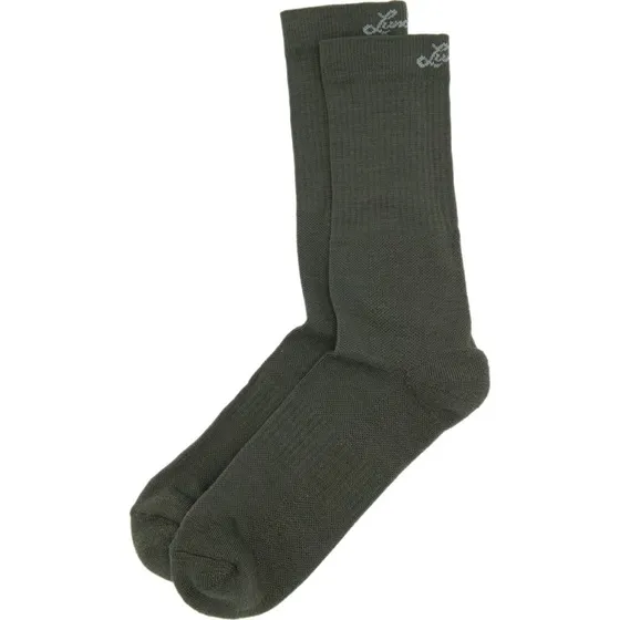Lundhags Merino Trekking Sock Mid - Forest Green - Str. 37-39