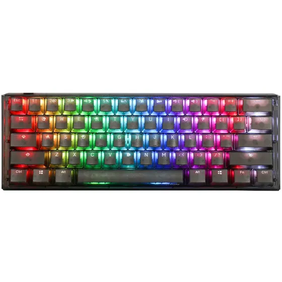 Ducky One 3 Aura Black Mini 60% - Cherry Brown (Nordic)