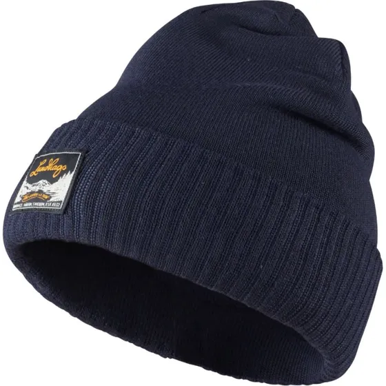 Lundhags Knak Beanie Vinterhue - Deep Blue
