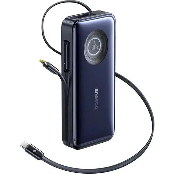 Baseus EnerCore CR11 Powerbank 20.000 mAh 100W - Blå
