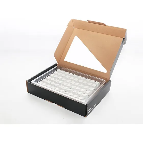 Ducky 132 Blank Keycap Set – Hvid PBT (MDA)