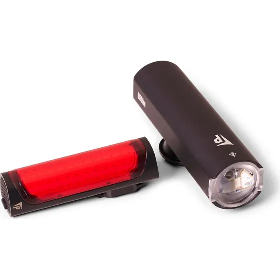 Pathtaker lygtesæt 950 + 120 lumen genopladeligt m. holder