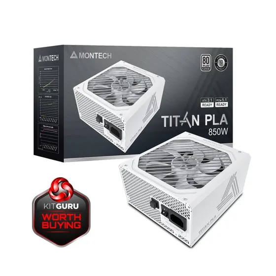 Montech TITAN PLA 850W ATX 3.1 – 80 Plus Platinum