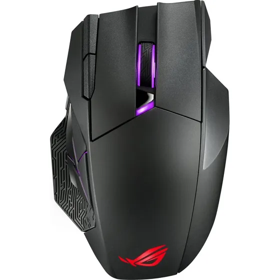 ASUS ROG Spatha X trådløs gamingmus, 12 knapper, 19000 DPI