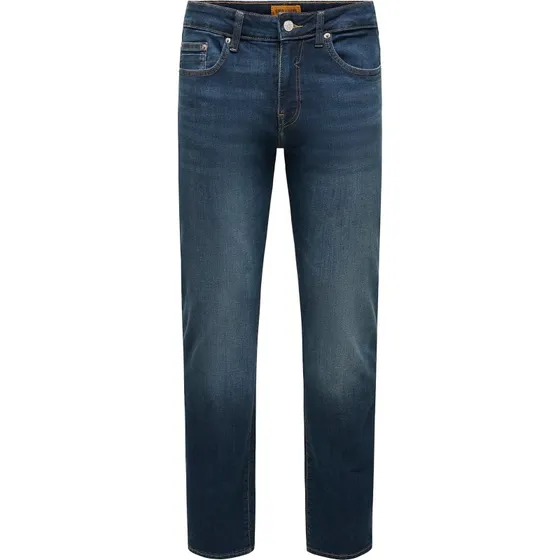 Only & Sons ONSWeft Regular Jeans - Mørkeblå
