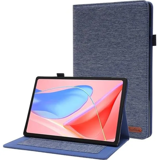 Lenovo Tab 10.1 (2025) Etui med kortholder og stativ - Blå