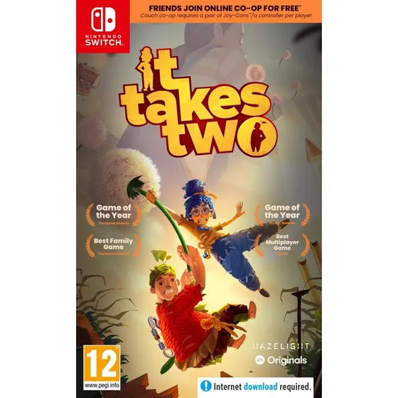 It Takes Two - Nintendo Switch (Co-op eventyr)