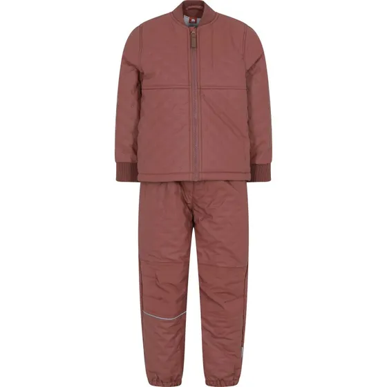 CeLaVi Termosæt m. fleece, Mahogany - 110