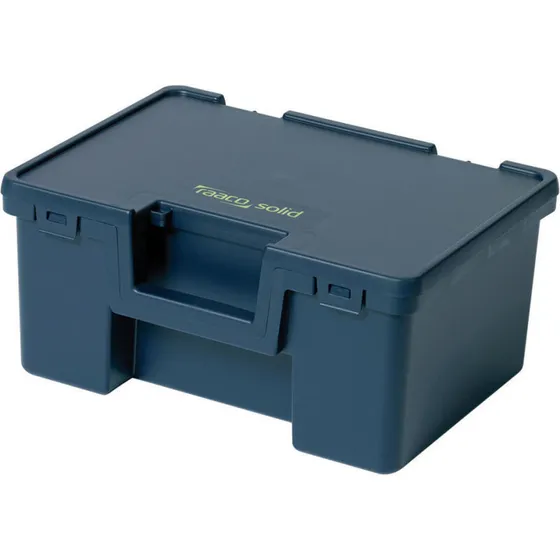 Raaco Solid 1 opbevaringsboks 10,5 tm, sort/blå