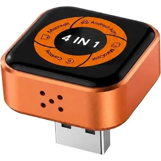 Carlinkit Mini Ultra 6 Wireless CarPlay og Android Auto Adapter
