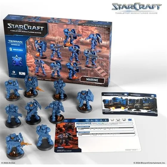 StarCraft: Marine - Terran Tabletop Miniatures Game