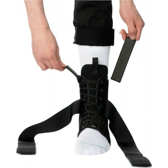 Space Brace 2.0 Ankelstøttebind - Sort - Large