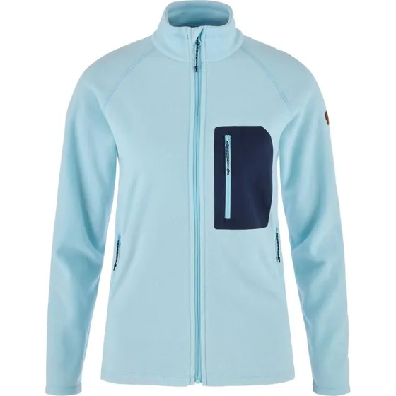 Fjällräven Kaipak Fleece W - Breeze Blue/Navy - M