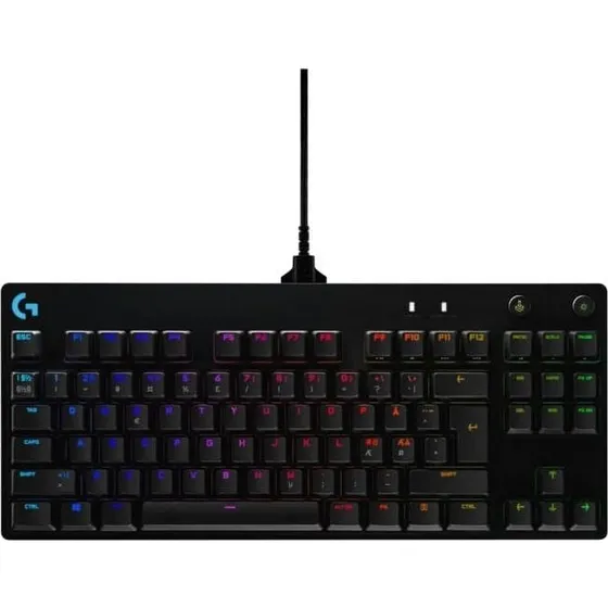 Logitech G PRO Mechanical Gaming Keyboard TKL – Nordisk, Sort