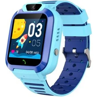 DH11 4G Vandtæt Børne-Smartwatch 1.44" – Blå