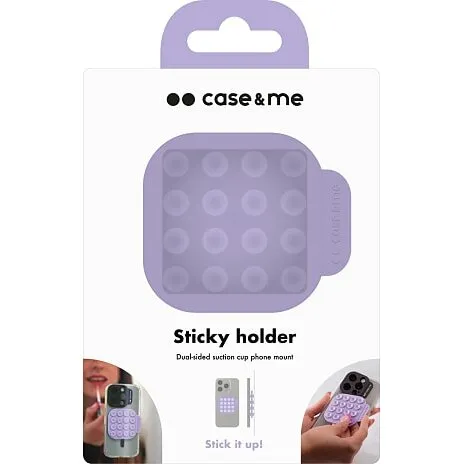 Case&Me sugekopholder, lilla